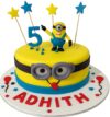 Minion Theme Cake