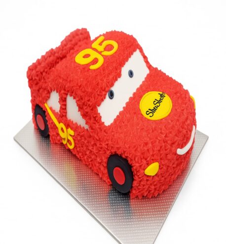 Car Cake Lightning McQueen Kids Birthday Cake
